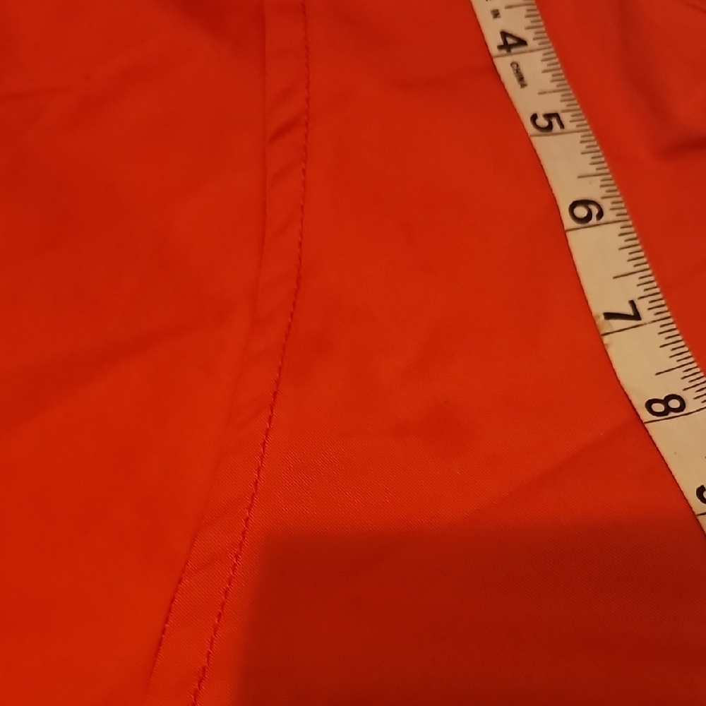 GAP Women's Bright Red Utility Jacket Sz  XL Cropped Anorak - Picture 15 of 15